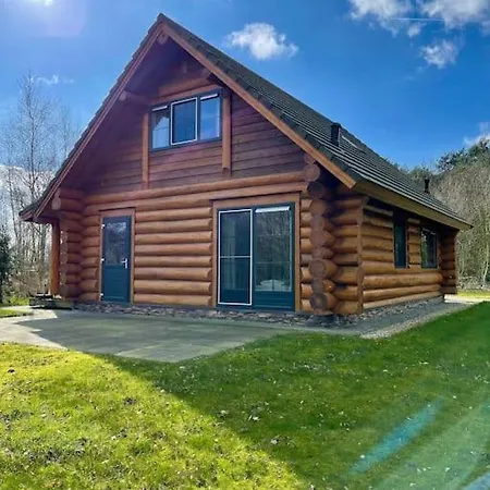 Unieke Houten Villa Met Sauna In Twente - 6P Den Ham Exterior photo