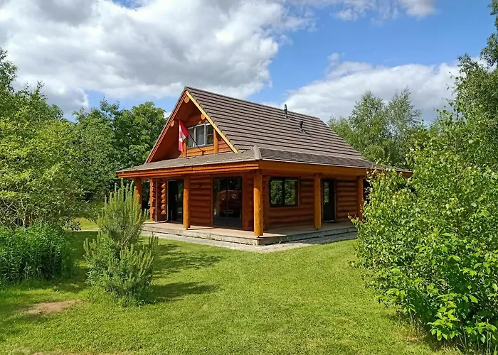 Unieke Houten Villa Met Sauna In Twente - 6P
