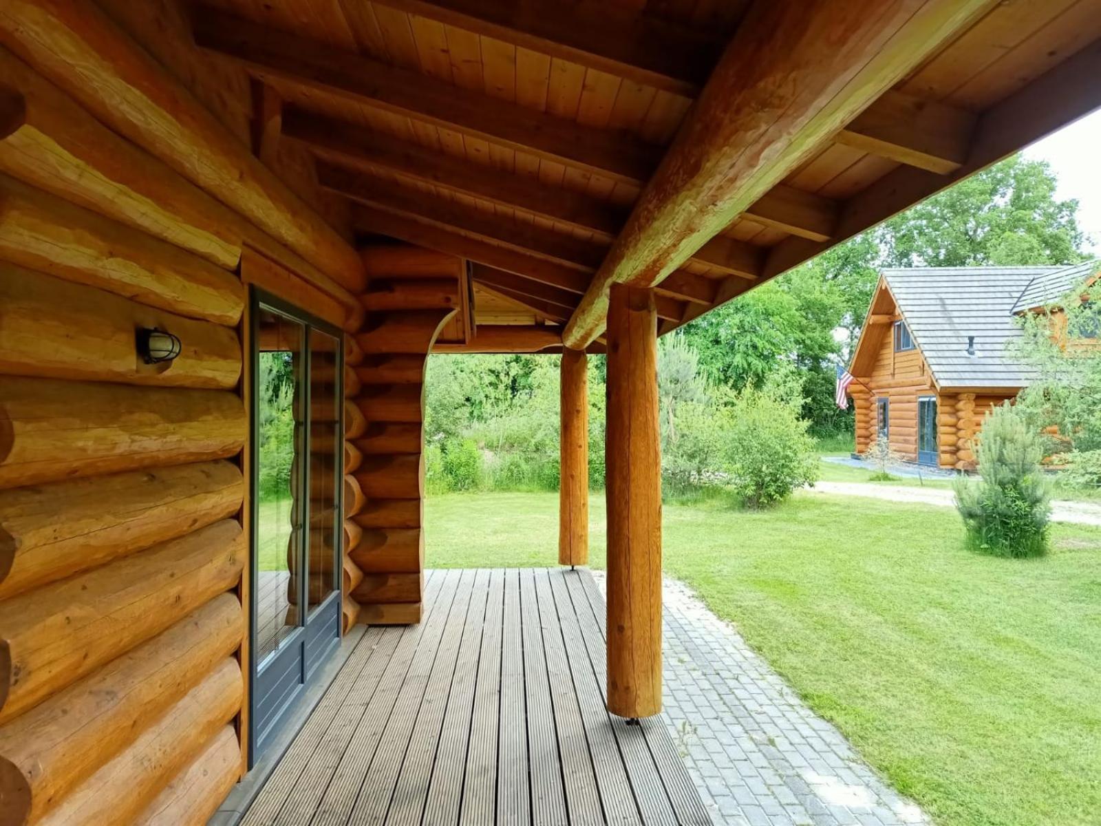 Unieke Houten Met Sauna In Twente - 6p